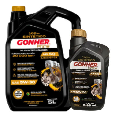 Kit De Afinacion Town & Country 78-80 3.7l Gonher 5w30 S/b