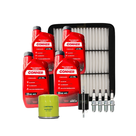 Kit De Afinacion Matiz 2006 Al 2015 1.0 15w40 B/multielectr