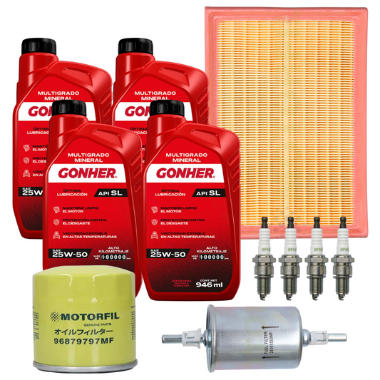 Kit Afinacion Chevy 1994-2012 Gonher 25w50
