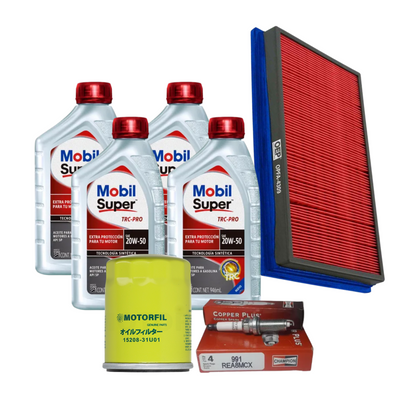 Kit De Afinacion Sentra 2013 Al 2019 1.8l Mobil 20w50