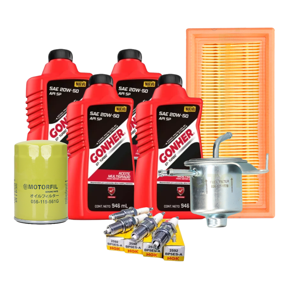 Kit Afinacion Atlantic Gs 1981 Al 1987 1.8 Gonher 20w50