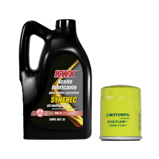 Kit Cambio de Aceite Verna 2004-2006 1.5 1.6 10w30 Kwx