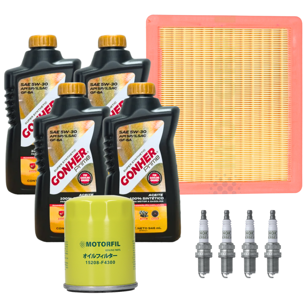 Kit Afinación Para Mg Mg5 1.5 2020-2023 Gonher 5w30 Api Sp