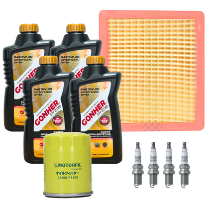Kit Afinación Para Mg Mg5 1.5 2020-2023 Gonher 5w30 Api Sp