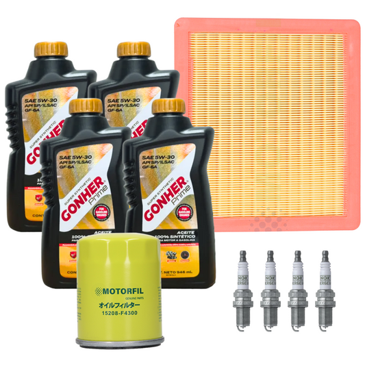 Kit Afinación Para Mg Mg5 1.5 2020-2023 Gonher 5w30 Api Sp