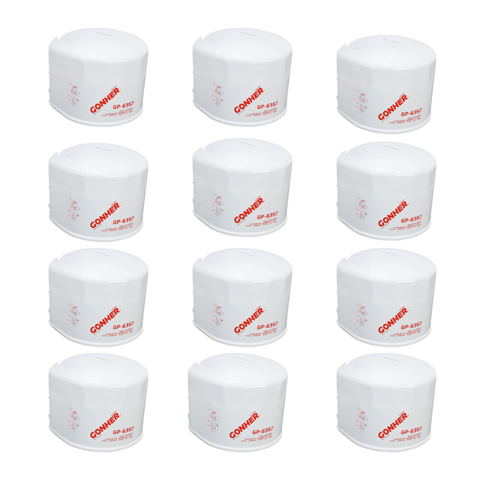 Filtros De Aceite GP-6357 Gonher 12 Pza Mayoreo