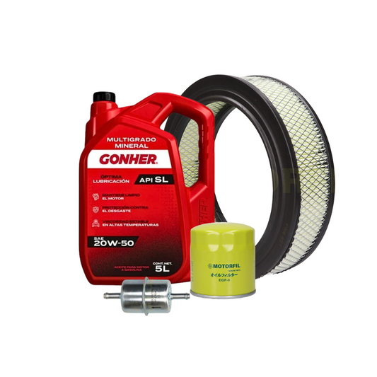 Kit De Afinacion Dart 1978 Al 1982 3.7 Gonher 20w50