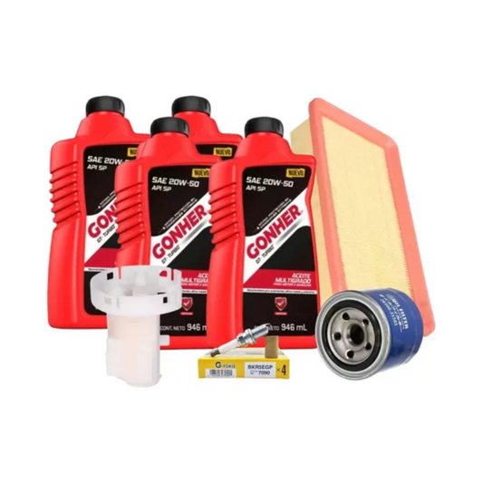 Kit De Afinacion Dodge Attitude 2006-2011 1.4 20w50 Gonher