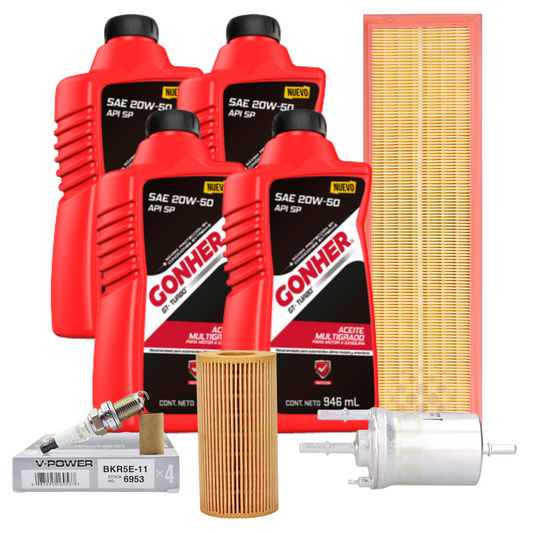 Kit De Afinación Bora 2006 Al 2010 2.5 Gonher 20w50