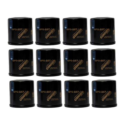 Filtros De Aceite Gps-157 Gonher 12pz Mayoreo