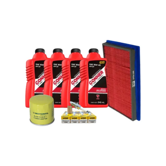 Kit De Afinacion Sentra 00-01 2.0l Gonher 15w40 B/platino