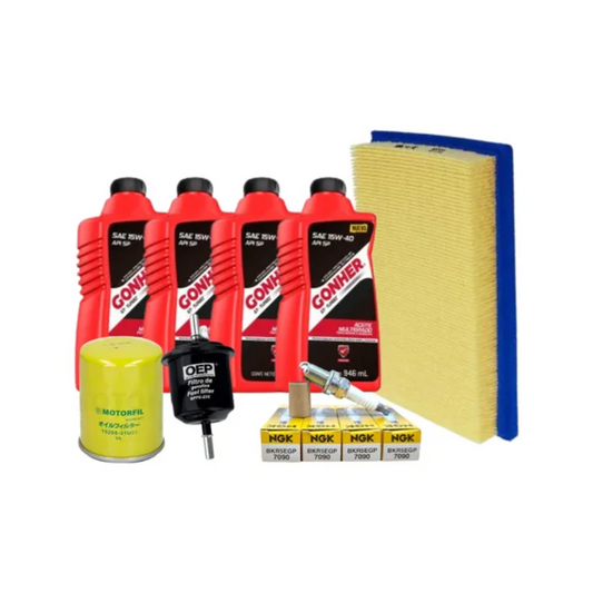 Kit De Afinacion Verna 2004-2006 1.5 1.6 15w40 Gonher