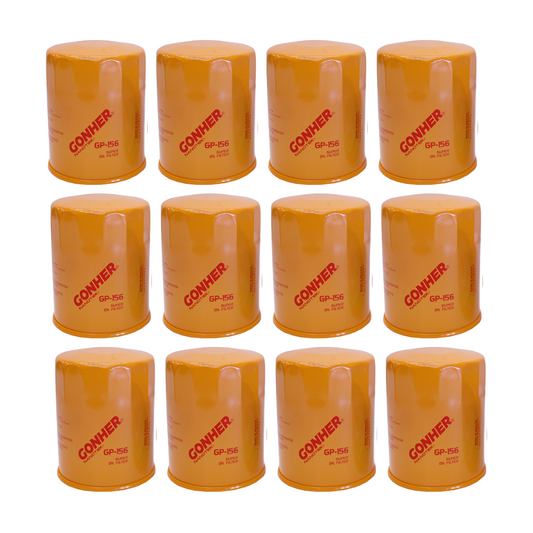Filtros De Aceite Gp-156 Gonher 12pz Mayoreo
