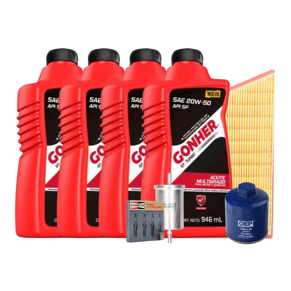 Kit De Afinación Saveiro 2010 Al 2015 1.6 Gonher B/platino