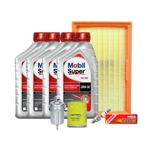Kit De Afinación Atos 2005 - 2009 20w50 Mobil B/GHONER