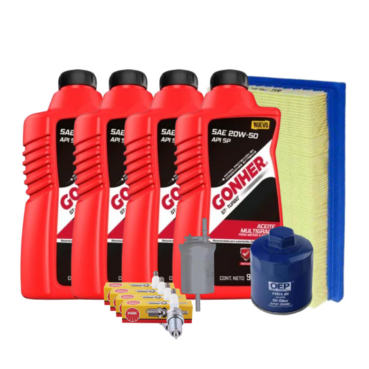 Kit De Afinación Sport Van 2007 Al 2010 1.6 20w50 Gonher