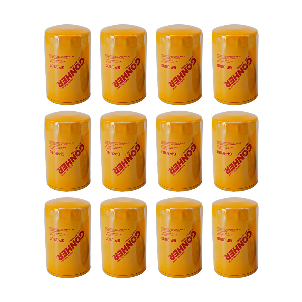 Filtros De Aceite Gp-3980 Gonher 12pz Mayoreo