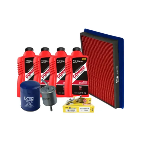 Kit Afinacion Tsuru Iii 95-08 1.6l Gonher B/platino 15w40