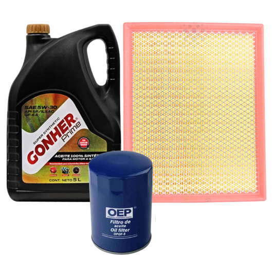 Kit Afinación Gmc Chasis Cab 2001-2003 5.7l 8v S/bujías 5w30