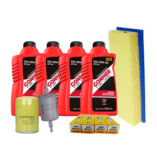Kit De Afinacion Derby 2006-2009 1.8 Aceite Gonher 20w50