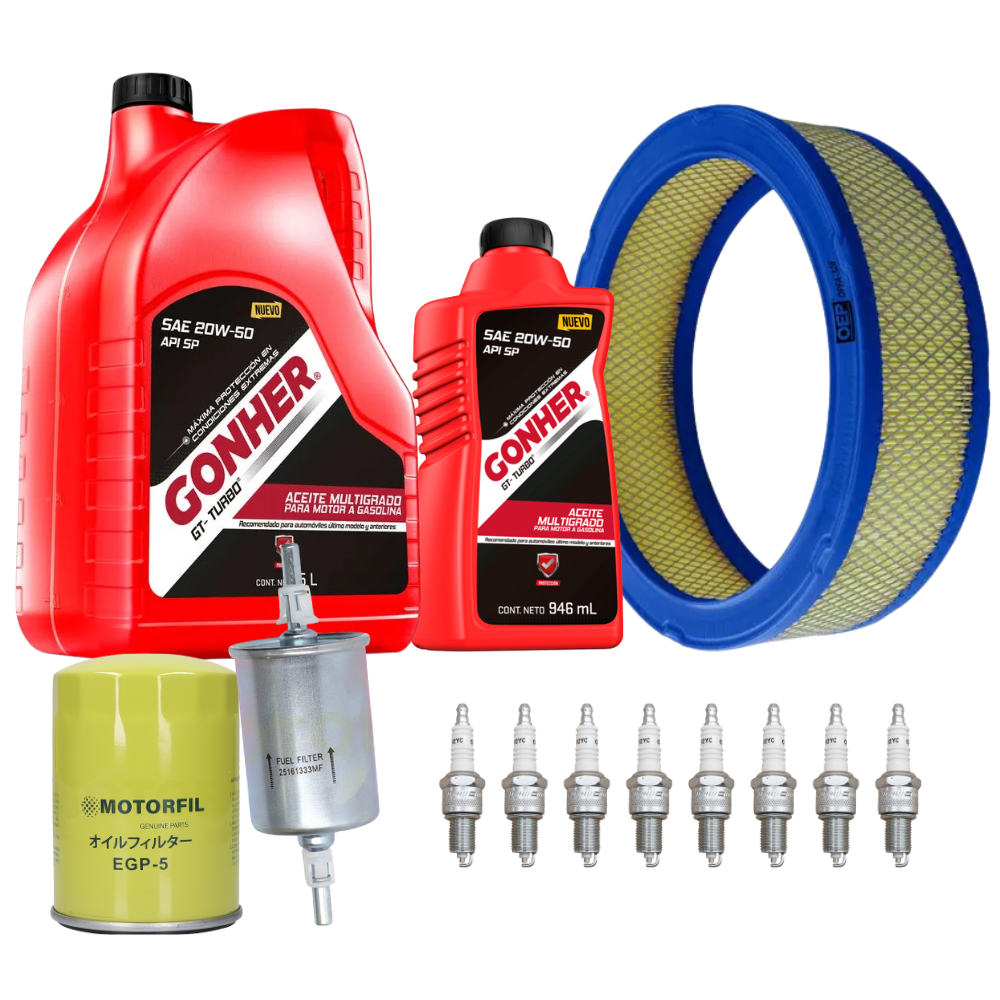 Kit Afinación GMC P3500 80-88 7.4l 8v B/iridium 20W50