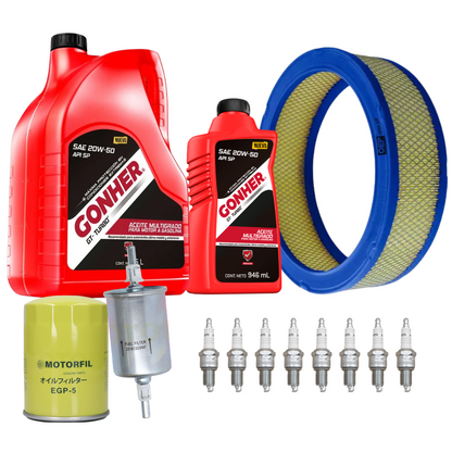 Kit Afinación GMC P3500 80-88 7.4l 8v B/iridium 20W50