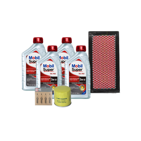 Kit Afinacion Versa March V-driver 2012-2019 Mobil 20w50