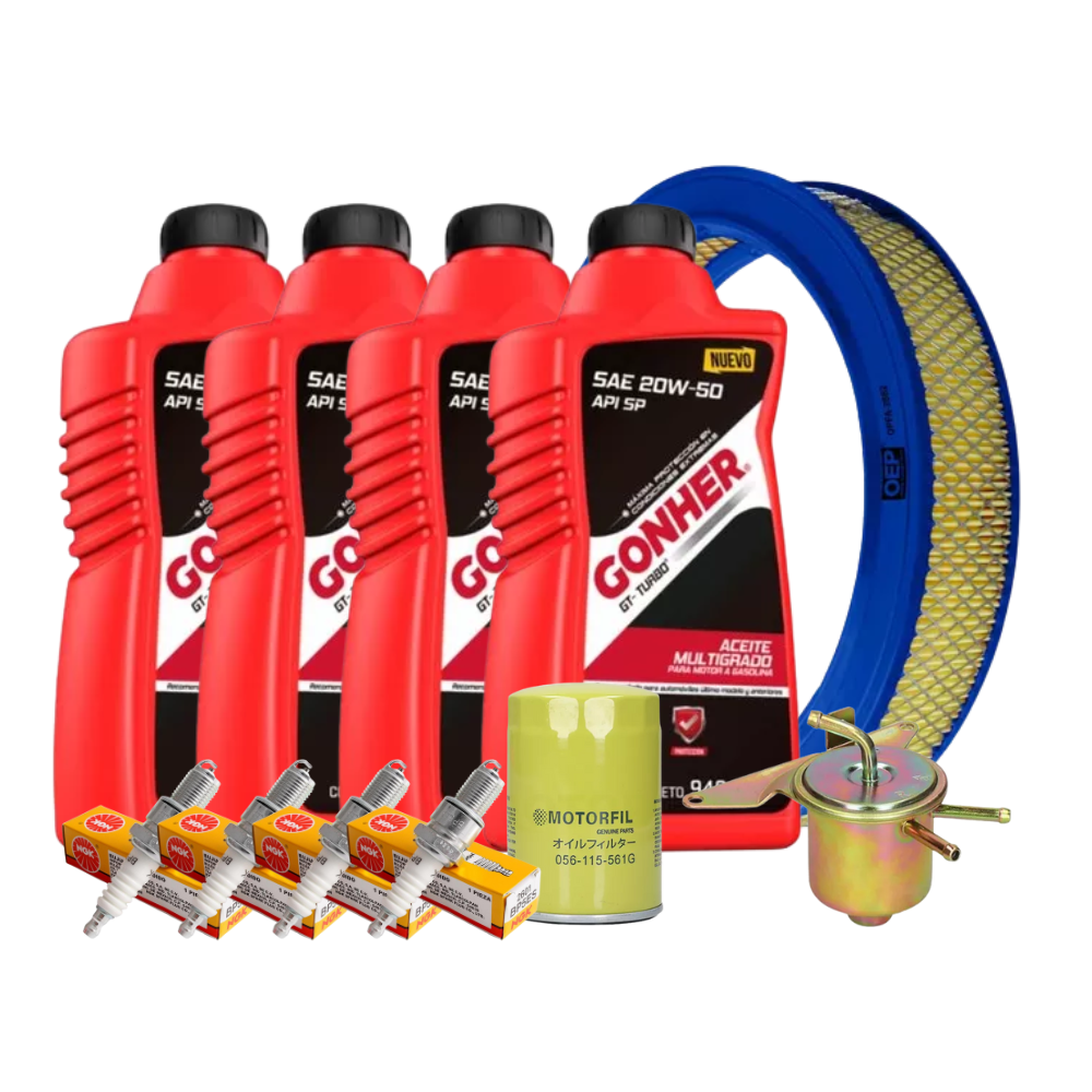 Kit De Afinación Corsar 1984 Al 1988 1.8l Gonher 20w50