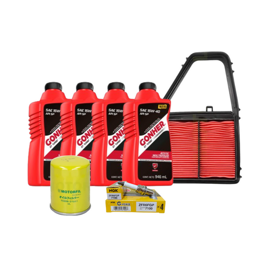 Kit De Afinacion Honda Civic 01-05 1.7l Gonher 15w40