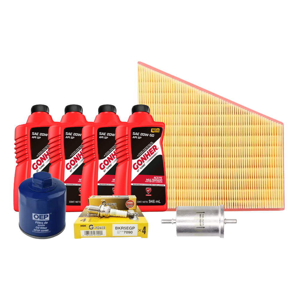 Kit De Afinación Saveiro 2015 Al 2018 1.6 Gonher B/platino