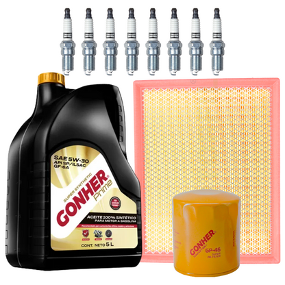 Kit Afinación Gmc Sierra 1500-3500 2011-2013 4.8l 8v 5w30