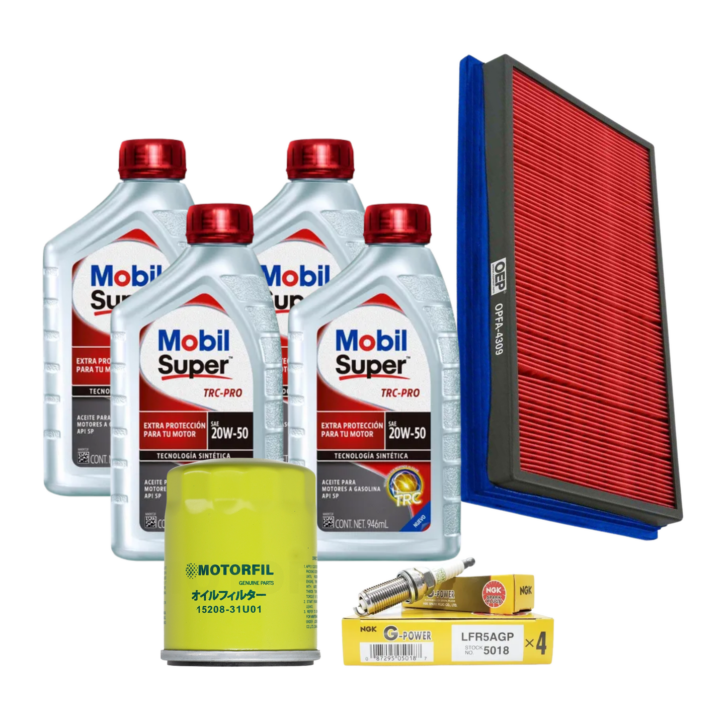 Kit De Afinacion Sentra 2004 Al 2006 1.8l, 2.5l Mobil B/p