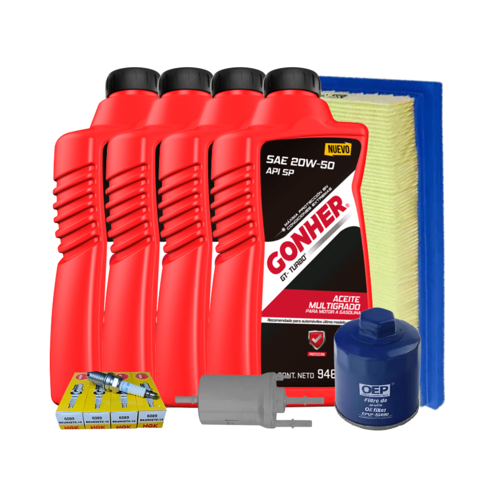 Kit De Afinación Polo 2003 Al 2006 1.6 Gonher 20w50 Fg-2sal