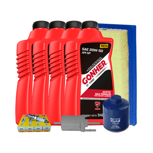 Kit De Afinación Polo 2003 Al 2006 1.6 Gonher 20w50 Fg-2sal