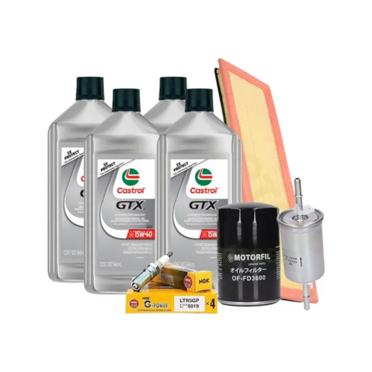 Kit Afinacion Ford Fiesta 2003-2010 1.6 Castrol B/platino