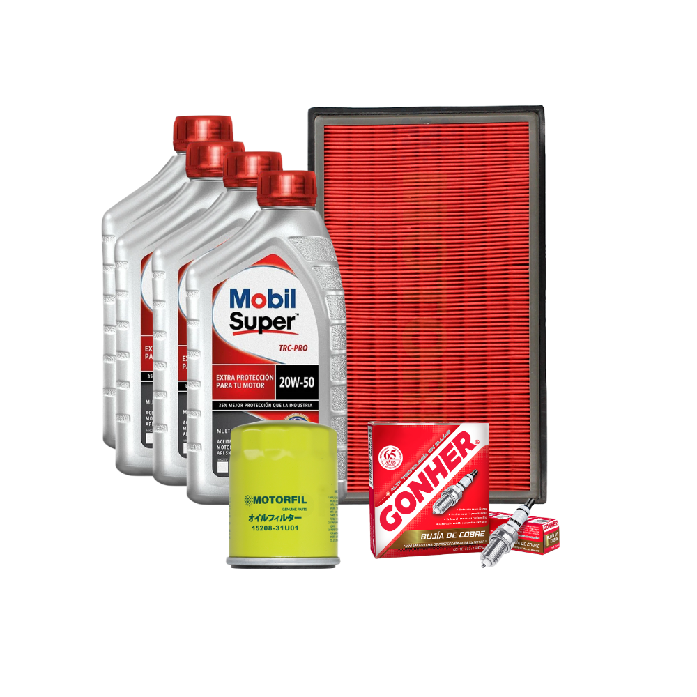 Kit De Afinación Sentra 2004 Al 2006 1.8l 2.5l Mobil B/GHONER