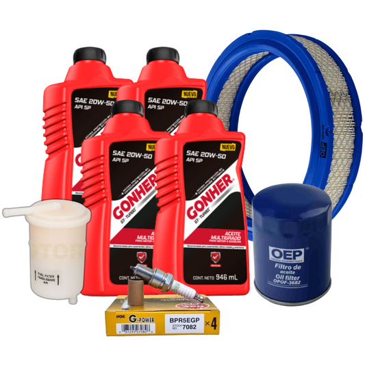 Kit De Afinacion Tsuru I-ii 1884 Al 1991 1.6 L Gonher 15w40