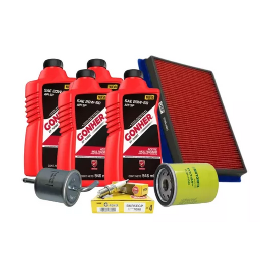 Kit De Afinacion Tsuru Iii 2009 Al 2017 1.6l Gonher B/platino