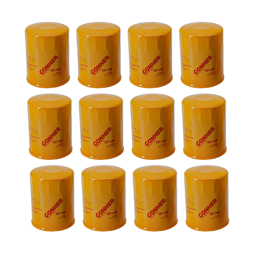 Filtros De Aceite Gp-149 Gonher 12pz Mayoreo