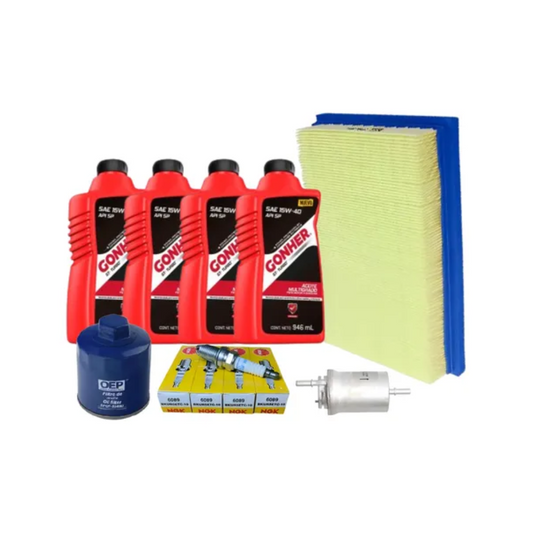 Kit De Afinacion Polo 2003 Al 2006 1.6 Gonher 15w40