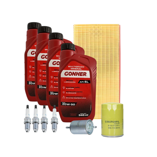 Kit Afinación Jetta A4 Mk4 2000-2010 2.0l 20w50 B/multielect