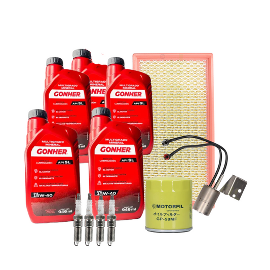 Kit De Afinacion Cirrus 2001 Al 2006 2.4 Gonher 15w40