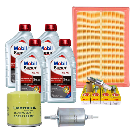 Kit Afinación Tornado 2004-2011 Mobil 20w50