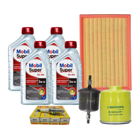 Kit De Afinación Crossfox 2007 Al 2016 1.6 Mobil 20w50