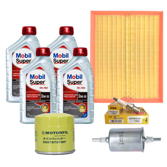 Kit De Afinación Astra 2004 2.4 20w50 Mobil Bujía Platino