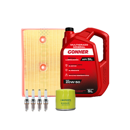 Kit Afinación Para Jetta Mk7 1.4 Tsi 2019-2021 Gonher 20w50