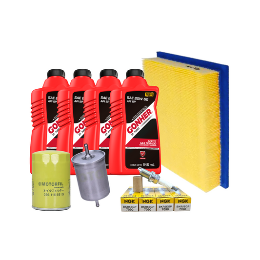 Kit De Afinación Vw Cabrio 1995 Al 2002 Gonher B/platino