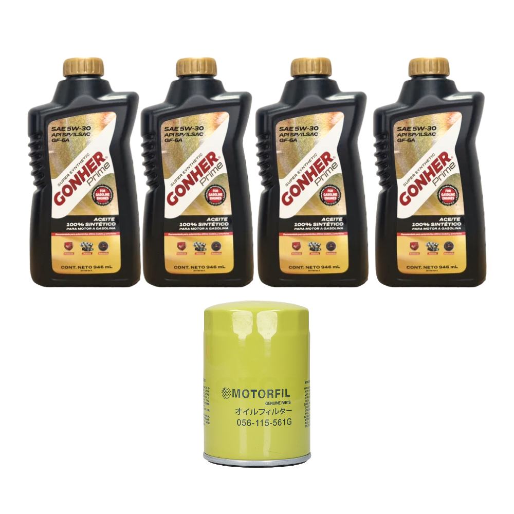 Kit Cambio De Aceite Combi 1994 Al 2002 1.8 Gonher 5w30