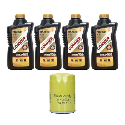 Kit Cambio De Aceite Combi 1994 Al 2002 1.8 Gonher 5w30