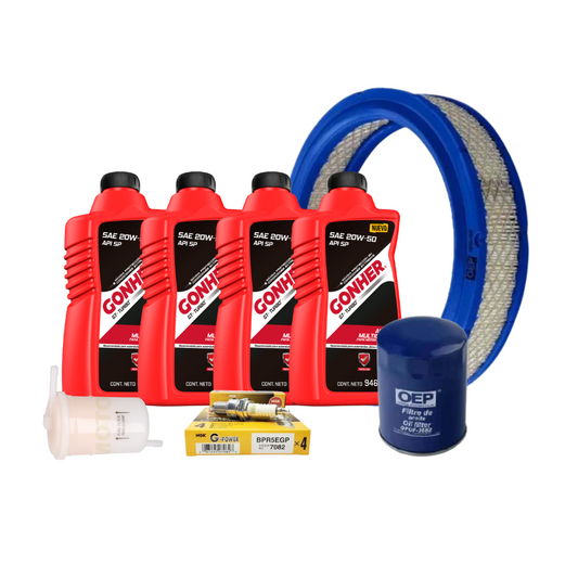 Kit De Afinacion Tsuru I-ii 1884 Al 1991 1.6 L Gonher B/plat